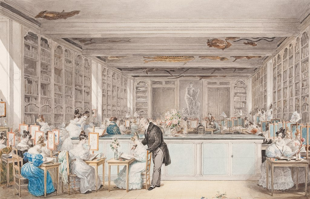 Redoute as a teacher in France